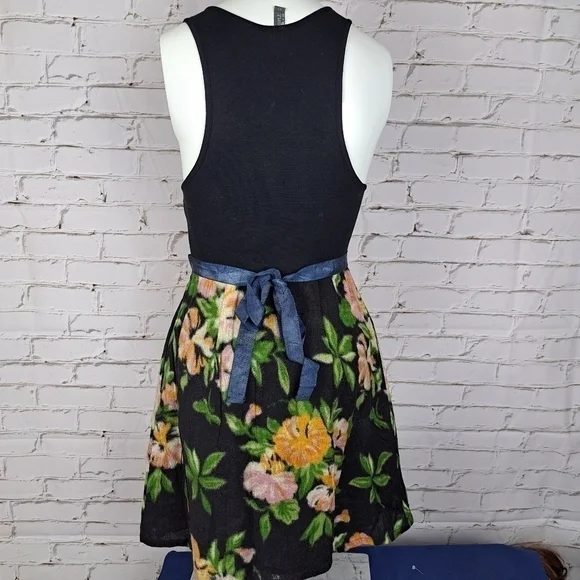 FREE People Crochet Embroidered‎ Wool Blend Mini Dress - Picture 7 of 13